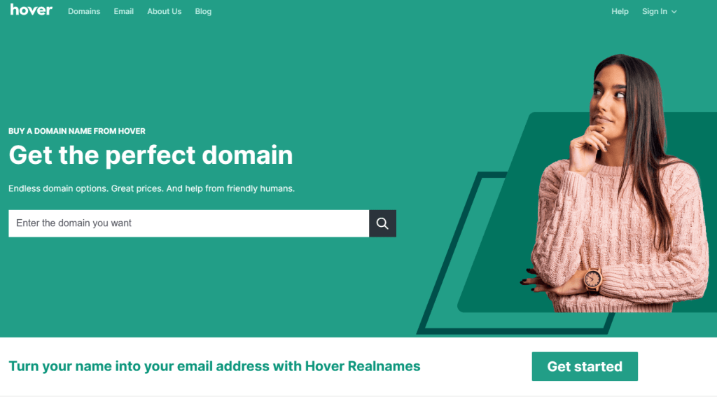 ¿Dónde conseguir nombres de dominio baratos? Los mejores sitios para buscar y comprar un dominio 5 Hover